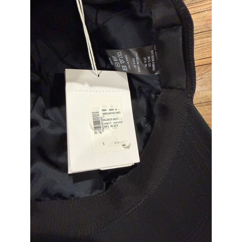 Givenchy Black Logo Embroidered Cotton Baseball Cap Hat Adjustable Strap NWT - Picture 6 of 6